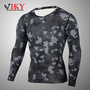 Rash Guard and Lagging Set Hombres Alta calidad al por mayor con sublimación Nuevo modelo y excelente calidad para hombres Rash Guard - Product Image 5