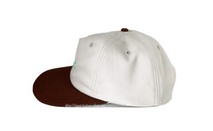 Vintage Snapback Caps Mid Profile 5 Panel, Flat Bill Snapback Caps OEM Logotipo personalizado Gorras de alta calidad en Vietnam - Product Image 2