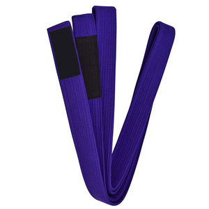 Dans une couleur unie vente chaude entièrement sur mesure vêtements d'entraînement au combat OEM Service ceintures BJJ légères et durables - Product Image 5