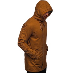 NISAR SONS INDUSTRY Parka de safari imperméable pour homme, doublée polaire, à capuche, zippée, veste d'hiver thermique chaude - Product Image 5