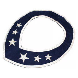 Masonic Regalia Officers <b>Silver</b> Embroidered Collar <b>Top</b> Quality Customized Embroidery Custom Made 2025 Officer Collar - Product Image 2