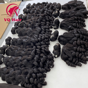 Cheveux vietnamiens rebondissants ondulés vendeurs de cheveux vierges non traités cuticule alignée cheveux humains bruts doux - Product Image 1