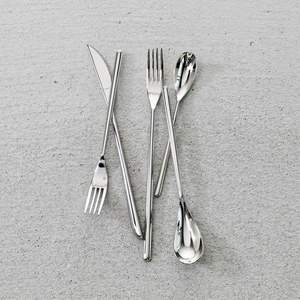 Fantastique ensemble de couverts de décoration de table design exclusif en acier inoxydable de qualité poli miroir pour ensemble de couverts de vaisselle - Product Image 6