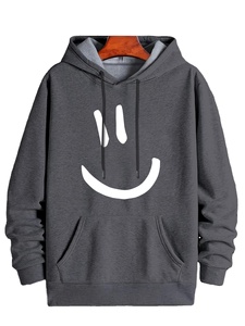 Nouveauté 2025, vente en gros OEM, sweat-shirt à capuche pour homme, haute qualité, style décontracté ample, sweat-shirt imprimé - Product Image 2