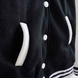 Chaquetas de hombre de alta exigencia Varsity Precio al por mayor Servicio OEM Nuevo estilo Chaquetas de hombre Chaqueta universitaria transpirable para hombre - Product Image 6