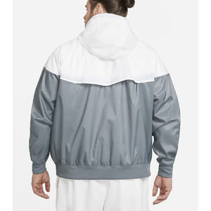 เสื้อแจ็คเก็ตกันลมฤดูหนาวสำหรับผู้ชายแบบสั่งทำพิเศษ บริการ OEM ผ้าแคนวาสหนา คอตั้ง โลโก้ด้านหน้า กันน้ำ ระบายอากาศได้ดี - Product Image 2