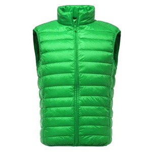 Gilet en duvet gonflé pour hommes personnalisé de luxe tendance à prix d'usine veste d'hiver pour hommes avec rembourrage dernier service OEM - Product Image 2