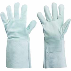 Gants de sécurité en cuir de vachette renforcé Gants de protection de soudage TIG avec caractéristiques ignifuges et anti-coupure Utilisation industrielle - Product Image 1