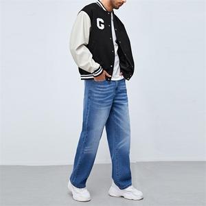 แจ็กเก็ตบอมเบอร์ผ้ากำมะหยี่ปักโลโก้สำหรับผู้ชายวิทยาลัยงาน OEM - Product Image 5