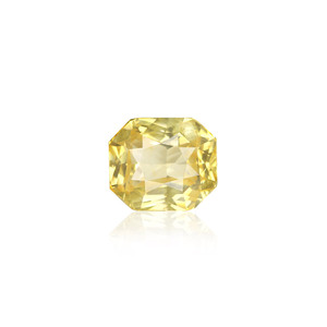 Piedra Preciosa de Zafiro Amarillo Natural de 9.90 Quilates, Facetada con Corte Esmeralda Ovalado Marquise, Disponible en Tonos Marrón, Rojo y Rosa, Tratada con Calor - Product Image 1