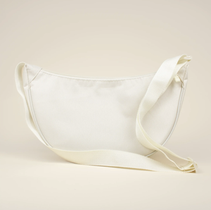 Sac banane blanc Style moderne rPET Sac cadeau durable personnalisé - Product Image 3