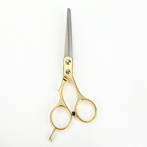 Ensemble de ciseaux de coiffeur Pakistan Pro coupe de cheveux cisaillement vente en gros professionnel en acier inoxydable et amincissement pour berline - Product Image 4