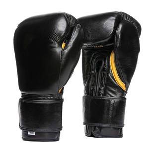 OEM Professional <b>Synthetic</b> <b>Leather</b> Boxing Gloves Sanda Adjustable Wrist Strap Non-Slip Breathable Kick Boxing Punching Gloves - Product Image 1
