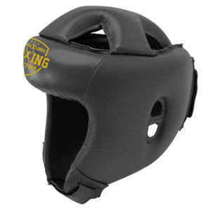 Protectores de cabeza de cuero PU ajustados unisex, diseño personalizado, precio al por mayor para boxeo y entrenamiento de lucha, novedad - Product Image 2