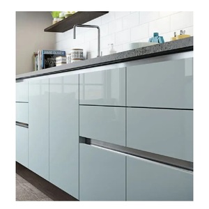 Paneles de MDF SangVi para Gabinetes de Cocina, Muebles de Cocina Modulares Modernos de Madera OEM con Recubrimiento Acrílico, Certificación ISO, Vietnam - Product Image 4