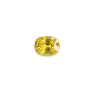 Zafiro <span class=keywords><strong>Amarillo</strong></span> Natural de 4 Quilates, Corte Esmeralda, <span class=keywords><strong>Topacio</strong></span> con Tonos Azules, Marrones y Rojos - Product Image 1