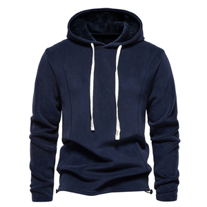<b>Vintage</b> 1/4 Half <b>Zip</b> <b>up</b> Pullover <b>Hoodie</b> Polar Fleece Warm Sweatshirt Men's Custom Quarter <b>Zip</b> <b>Hoodie</b> - Product Image 5