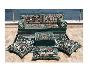 Asientos de suelo árabe Sofá de suelo árabe Piso de asiento Árabe | 11 piezas, 28 bailes con esponja 10 + 10 : 20cm - Product Image 1