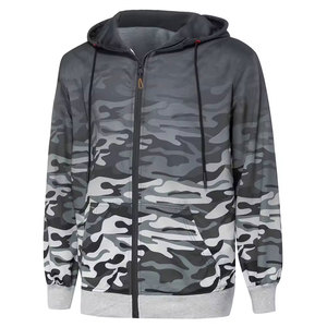 Nueva llegada Casual Wear Color sólido Hombres Estilo de camuflaje Sudaderas con capucha Venta al por mayor Tasa de secado rápido Hombres Camuflaje Sudadera con capucha - Product Image 5
