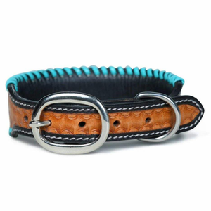 Elegante Collar de Cuero Premium para Perro con Acabado de Tachuelas, Diseño Simple y Lujoso, para Perros Pequeños y Grandes, Duradero, Transpirable y Ecológico - Product Image 3