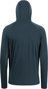 50 Chemises de pêche unisexes à manches longues bleu ardoise, masque, cache-cou UV, sweat à capuche, 100% polyester, antibactérien, logo personnalisé, sublimation - Product Image 2