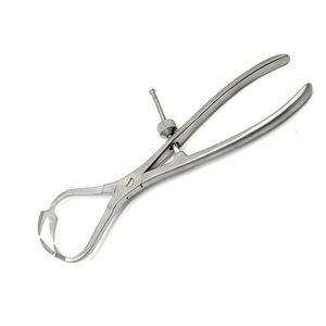 Fórceps de sujeción de hueso quirúrgico de alta calidad, instrumentos médicos estilo Dedo de trinquete, fuente de alimentación Manual de acero inoxidable - Product Image 3