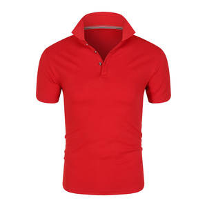 เสื้อโปโลสำหรับผู้ชายระบายอากาศได้ดีผ้าฝ้าย100% แขนสั้นป้องกันรอยยับออกแบบโลโก้ได้ตามต้องการ OEM - Product Image 6