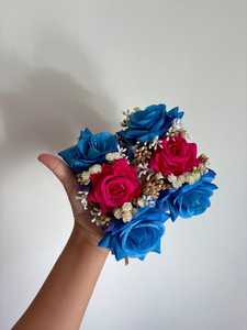 Ensemble de bracelets Gajra brillants pour mariée, vêtements de culture punjabi à la mode, meilleure qualité, bijoux en plastique faits à la main, ensemble de Gajra pour femmes - Product Image 2