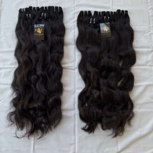 Extensión de cabello suelto de onda profunda, cutícula alineada, paquetes de cabello humano de templo indio ondulado crudo para mujeres, cabello sin procesar - Product Image 6