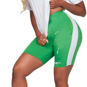 ชุดเสื้อยืดและกางเกงขาสั้นออกกำลังกายสำหรับผู้หญิง เหมาะสำหรับยิม โยคะ กิจกรรมกลางแจ้ง รับสั่งทำไซส์และโลโก้ ชุดฟิตเนส - Product Image 6