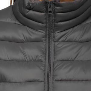 Blouson Bomber en Nylon Imperméable pour Femme, Blouson Bulle Grande Taille pour l'Hiver avec Finition Brillante - Product Image 4