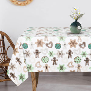 Productos textiles para el hogar de mantel blanco con estampado multicolor 150X220 CMS 180gsm 100% algodón fabricado por fabricante indio - Product Image 1