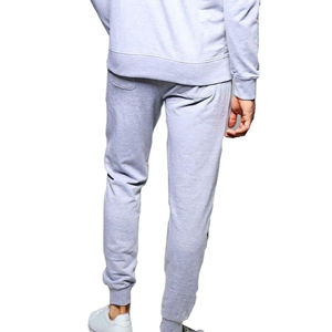 Survêtement brodé imprimé avec doublure polaire et capuche amovible pour homme - Product Image 6