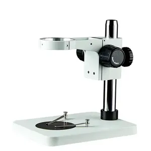 Microscope trinoculaire stéréo <span class=keywords><strong>loupe</strong></span> objectif auxiliaire confocal support mobile identification de bijoux - Product Image 3