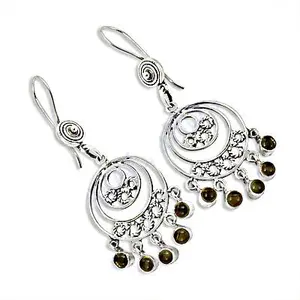 Pendientes Colgantes de Plata 925 con Círculo para Mujer, Pendientes de Perlas de Agua Dulce con Baño de Oro, Estilo Vintage, Joyería Principal Dorada - Product Image 2