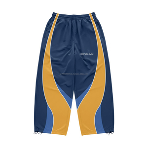 Chaquetas Personalizadas de Alta Calidad para Hombre, Estilo Urbano, Cortavientos, con Cierre Frontal, Bloques de Color, Ribetes Elásticos, 100% Nailon - Product Image 4