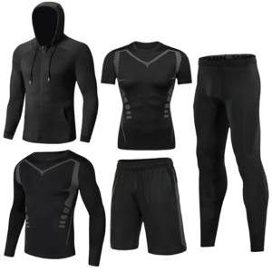Haut de gamme tendance : Rashguard à manches longues avec capuche et pantalon pour homme, respirant, séchage rapide, prix bas - Amano Sports - Product Image 2