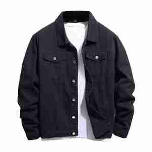 Best Price <b>Men</b> Custom Design Denim 100% Cotton <b>Jean</b> <b>Jackets</b> for <b>Men</b> Good Quality Factory Denim <b>Jacket</b> - Product Image 2
