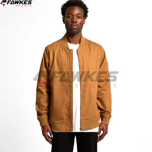 Chaquetas de bombardero personalizadas chaquetas impermeables con cremallera para Hombre Ropa Informal de alta calidad nuevo diseño de moda chaqueta de bombardero para hombre - Product Image 3