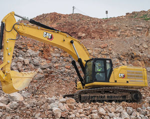 รถขุดมือสองคุณภาพสูง CAT 349 เครื่องจักรก่อสร้างไฮดรอลิกแบบตีนตะขาบ รถขุด Cat349 ลดราคาพิเศษ - Product Image 1