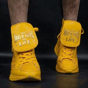 Chaussures de boxe professionnelles réglables de qualité supérieure, personnalisables toutes couleurs, OEM, pour adultes – No Boxing No Life Boxing Shop - Product Image 3