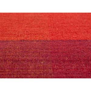 Alfombras Tejidas a Mano de Lana Tesoro, Diseño Abstracto a Rayas Rojas y Naranjas, Rectangulares y para Pasillo, 9x12, para Sala de Estar y Dormitorio - Product Image 2