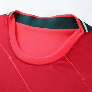 Nuevo diseño de uniformes de equipo de fútbol en blanco para hombre, camisetas de fútbol, camiseta de fútbol de manga corta con logotipo personalizado, camiseta de fútbol - Product Image 4