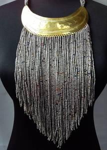 Embroidery Crafts Custom Design <b>Boho</b> Fashion Jewelry Mosaic Pendent Seed Beads <b>Necklaces</b> for European Girls and Women Use - Product Image 6