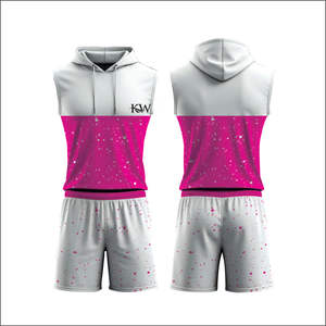 Ensemble maillot et short de basket-ball léger conçu pour un confort performance et flexibilité adapté aux jeunes et aux adultes - Product Image 5