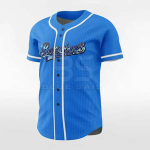 Maillot de baseball de haute qualité respirant à séchage rapide et au design personnalisé pour hommes - Product Image 3