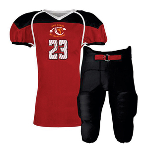 Pantalla personalizada último estilo equipo moda personalizada fútbol americano uniforme Jersey alta calidad tarifa barata - Product Image 1