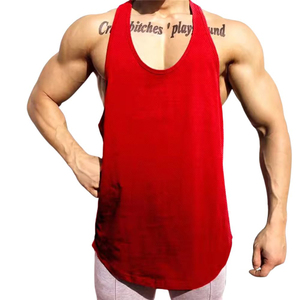 Breathable Gym Workout Sleeveless Shirt Men Bodybuilding Clothing Fitness Sportswear <b>Vests</b> New Workout Gym Guys Tank Tops - Product Image 1