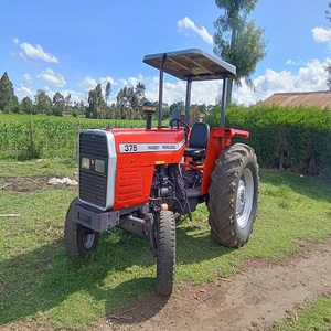 รถแทรกเตอร์ Massey Ferguson 375 ขับเคลื่อน 4 ล้อ 65 แรงม้า คุณภาพพรีเมียม จัดส่งรวดเร็ว เครื่องยนต์แข็งแกร่ง ปั๊มอัตโนมัติ เกียร์ แบริ่ง คอร์ ลดราคา - Product Image 1