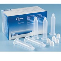 Cilindro de Jeringa Neumática de Alta Precisión de 3cc, Material PP Transparente, Marca Nordson EFD, 11.1x73mm